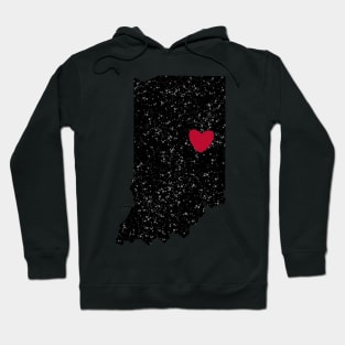 Muncie, Indiana Location Hoodie